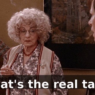 That's the real tart.