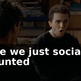 Are we just socially stunted
