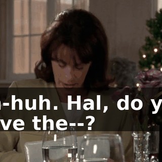 Uh-huh. Hal, do you have the--?