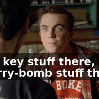 And key stuff there, and cherry-bomb stuff there.