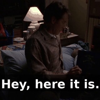 Hey, here it is.