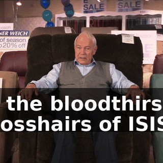 in the bloodthirsty crosshairs of ISIS.