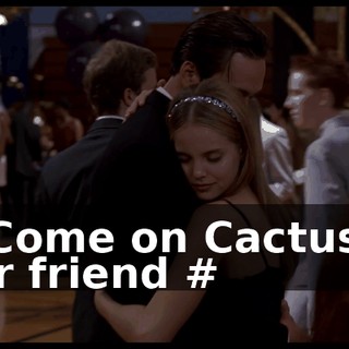 # Come on Cactus is our friend #