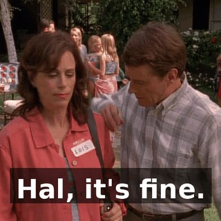 Hal, it's fine.