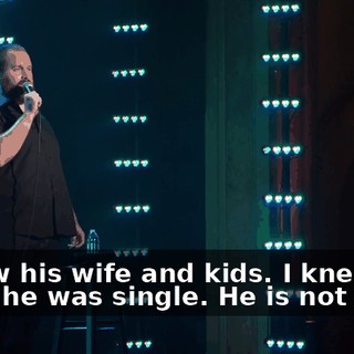 I know his wife and kids. I knew him when he was single. He is not gay."