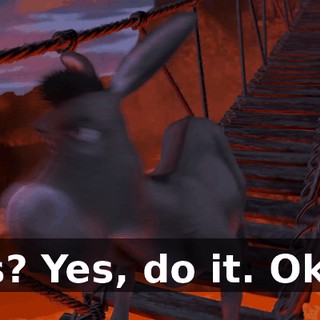 Yes? Yes, do it. Okay.