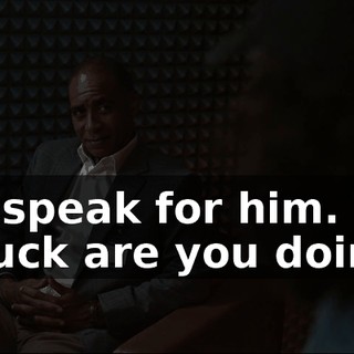 I will speak for him. What the fuck are you doing?