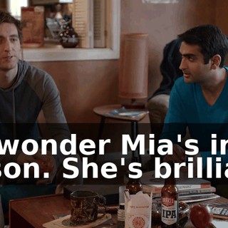 No wonder Mia's in prison. She's brilliant.