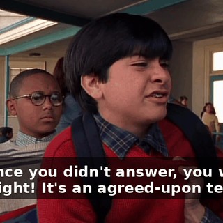 but since you didn't answer, you waived your right! It's an agreed-upon term!