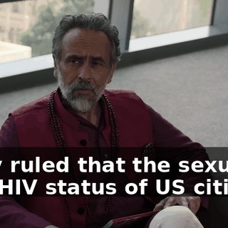 They ruled that the sexual and HIV status of US citizens