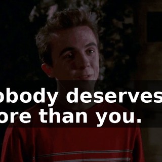 Nobody deserves it more than you.