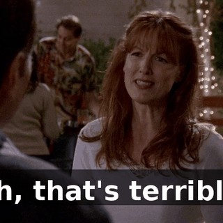 Oh, that's terrible.