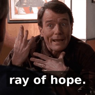 ray of hope.