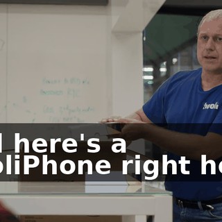 And here's a HooliPhone right here.