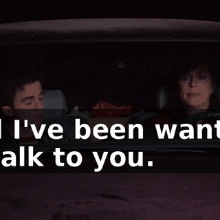 and I've been wanting to talk to you.