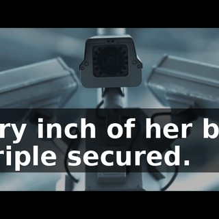 Every inch of her bank is triple secured.