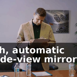 Uh, automatic side-view mirrors.