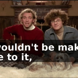 it wouldn't be making love to it,