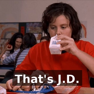That's J.D.