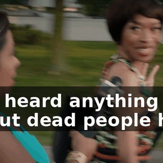 I've heard anything about dead people hair.