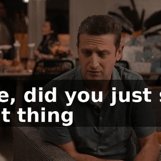 Like, did you just see that thing