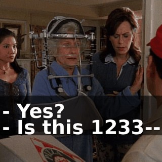 - Yes? - Is this 1233--