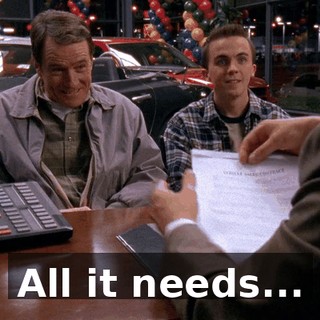 All it needs...
