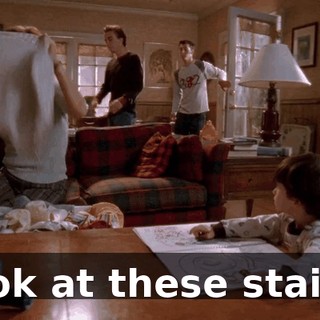 Look at these stains.