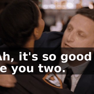 - Ah, it's so good to see you two.