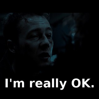 I'm really OK.