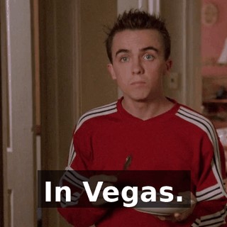 In Vegas.