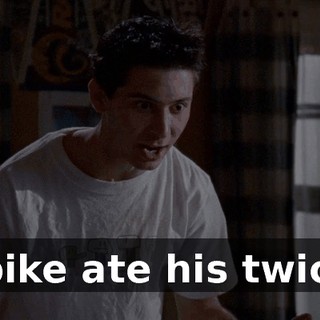 Spike ate his twice.