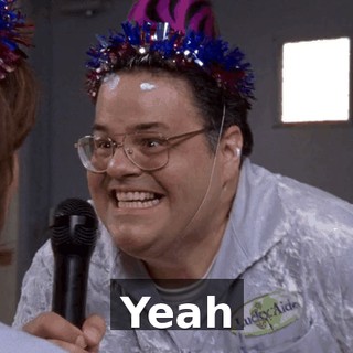 ♪ Yeah ♪