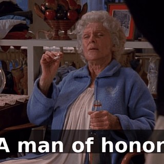 A man of honor.