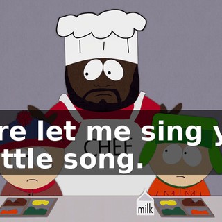 Here let me sing you a little song.