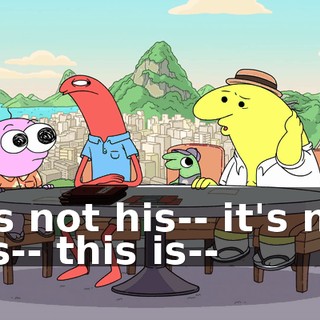 It's not his-- it's not his-- this is--
