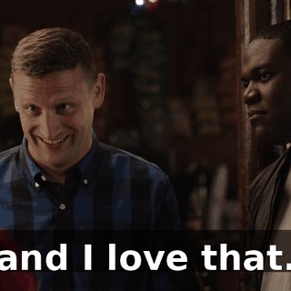 and I love that.