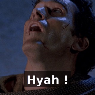 Hyah !