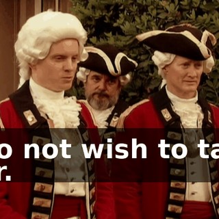 I do not wish to take her.