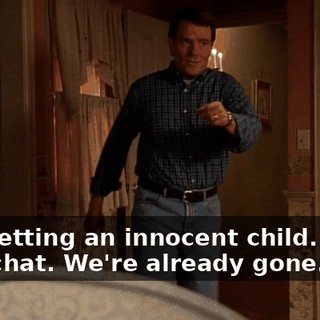 Just getting an innocent child. Enjoy your chat. We're already gone. Bye.