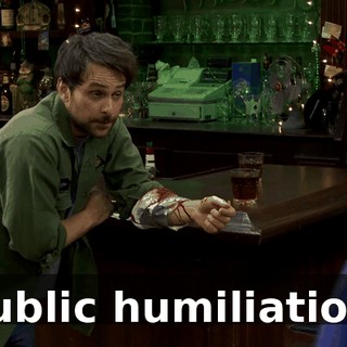 Public humiliation.