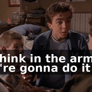 A chink in the armor! We're gonna do it!