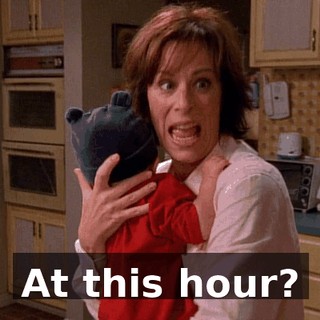 At this hour?