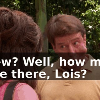 A few? Well, how many were there, Lois?