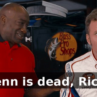 Glenn is dead, Ricky.