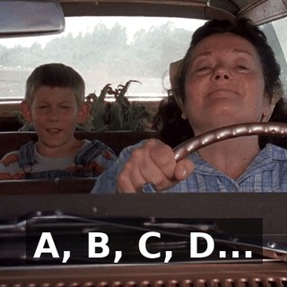 ♪ A, B, C, D... ♪