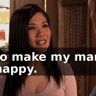 to make my man happy.