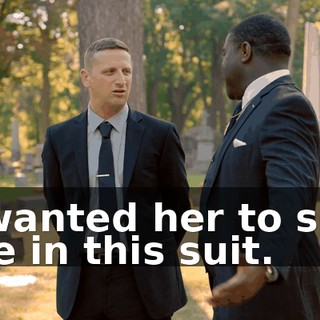 I wanted her to see me in this suit.