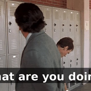 What are you doing?