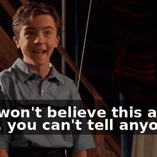 You won't believe this about Josh, you can't tell anyone.